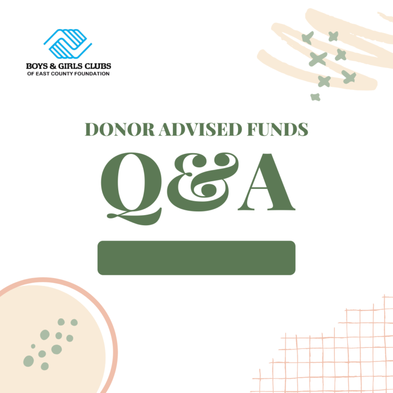 Q&A: Giving Through Your Donor Advised Fund (DAF)