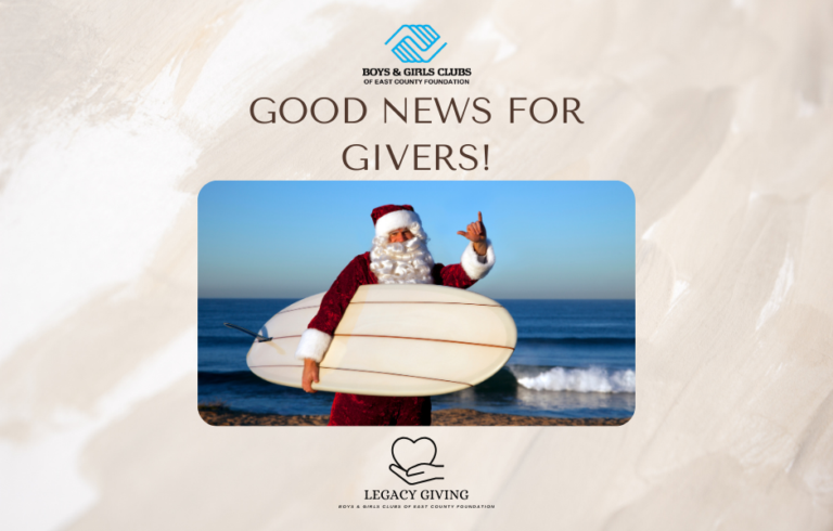 Good News for Givers!